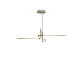 Cinto Antique Brass Ceiling Lights Mantra Linear Fittings